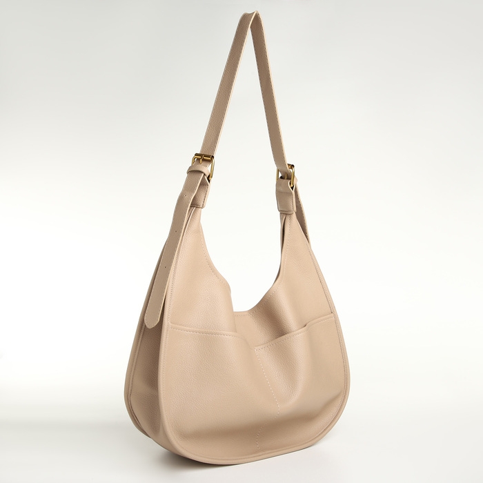 Сумка женская на магните TEXTURA, средний размер, цвет бежевый