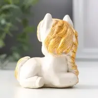 Фигура &laquo;Пони с косой&raquo;, 6.5&times;6&times;4 см, перламутр