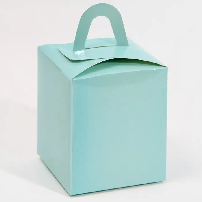 Коробка для капкейков, кондитерская упаковка, 1 ячейка &laquo;Голубой&raquo;, 9 х 9 х 11 см