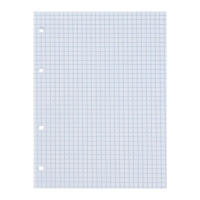 Сменный блок для тетрадей на кольцах А5, 120 листов, в клетку, Calligrata, блок офсет № 160 гр/м2, белизна 100%,