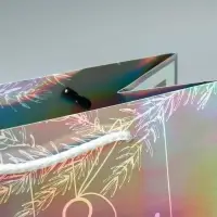 Пакет голографический &laquo;Звезда&raquo;, MS 18 х 23 х 10 см