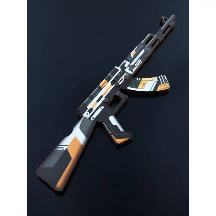 Набор сувенирное оружие &laquo;Некромантика&raquo;, автомат, пистолет, нож-штык, 3 шт