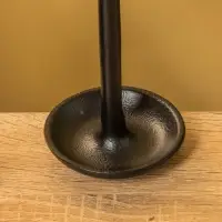 Подсвечник &laquo;Полночь&raquo;, 8&times;8&times;20 см, алюминий