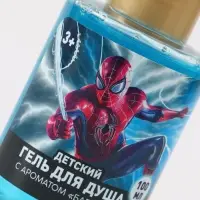 Детский гель для душа, аромат бабл-гам, 100 мл, Супергерой