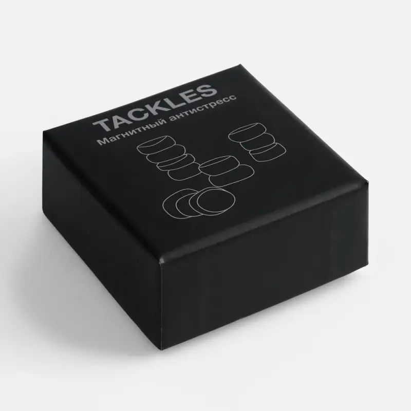 Магнитный антистресс Tackles, черный