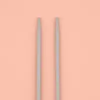 Спицы для вязания, прямые, с тефлоновым покрытием, d=2 мм, 35 см, 2 шт.