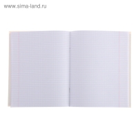 Тетрадь 48 листов в клетку Calligrata Meow, обложка мелованный картон, блок офсет, МИКС