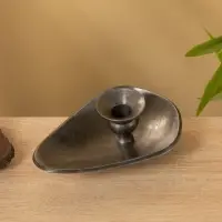 Подсвечник "Средневековье" алюминий 18х13х6,5 см