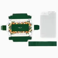 Коробка под 3 конфеты с ячейками &laquo;Аромат праздника&raquo;, 14.5 х 6 х 3 см