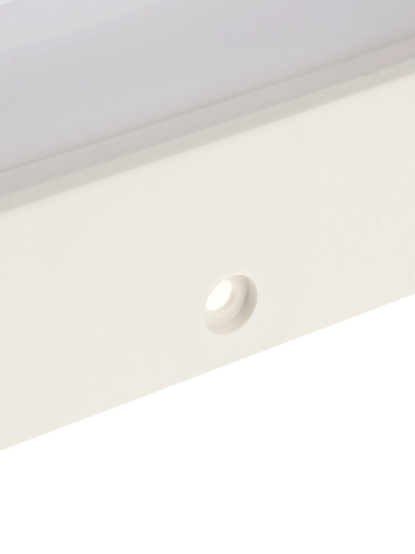 Светильник светодиодный, 24 Вт, IP54, 4000К, 220 В, овал, белый