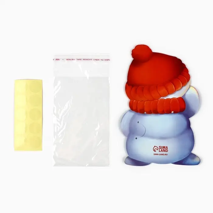 Пакет под сладости &laquo;Снеговик&raquo;, 11 х 6 см