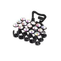 Крабик для волос &laquo;Классик&raquo;, 2.5 см, чёрный