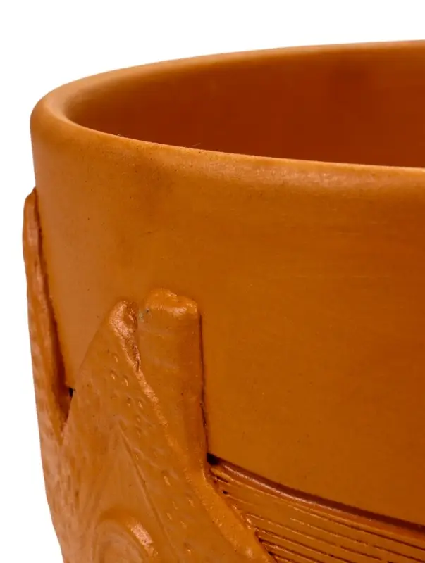 Горшок цветочный с поддоном 5 л, d122/h19,5 см терракот керамика, "Голландия" (М)