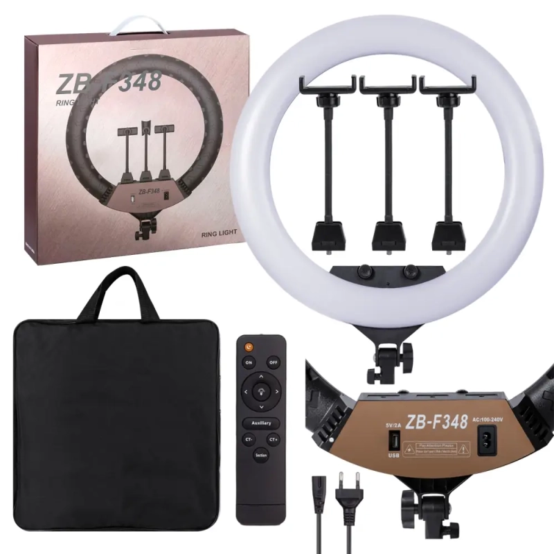 Селфи кольцо 45см 18" ZB-F348 80W