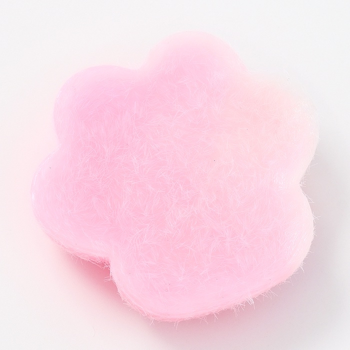 Сквиш антистресс - игрушка &laquo;Таба лапка&raquo;, с пушистой посыпкой, МИКС