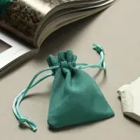 Мешочек подарочный &laquo;Хлопок&raquo;, 7&times;9 см, тиффани