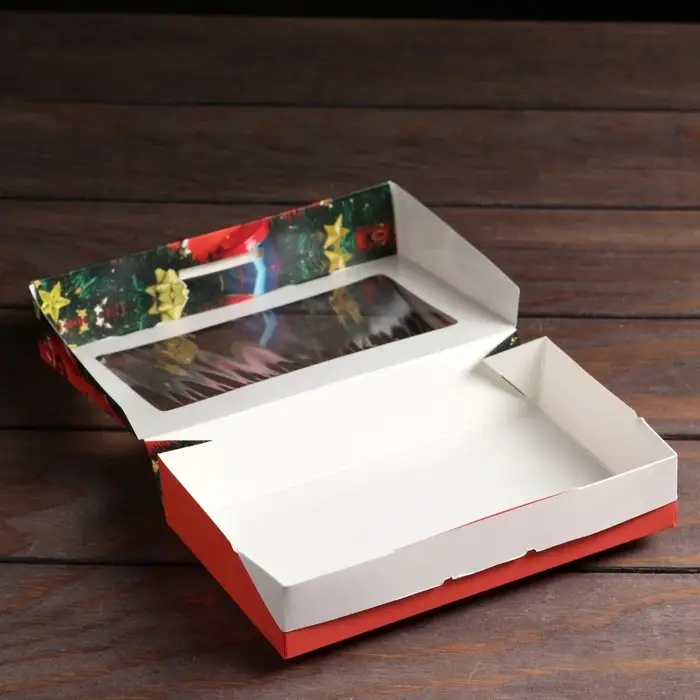 Коробка подарочная складная &laquo;Поздравление&raquo;, 20&times;12&times;4 см