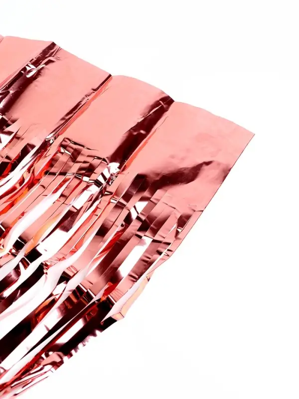 Занавес для фотозоны &laquo;Дождик&raquo; цвет розовое золото, 1*2 м