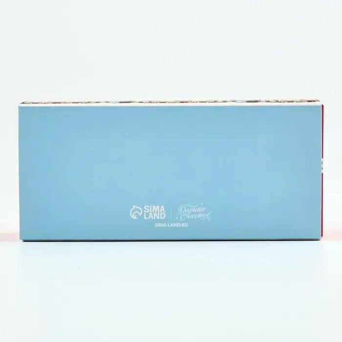 Коробка под 3 конфеты с ячейками &laquo;Новогодние истории&raquo;, 13.3 х 3.3 х 5.8 см