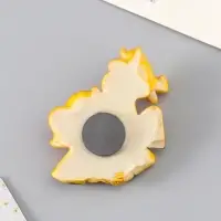 Магнит полистоун "Лошадка с монетами и подковой" МИКС 5,5х6,5 см