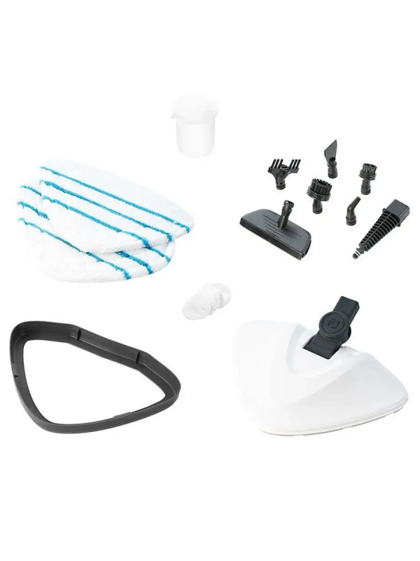 Паровая швабра пароочиститель с насадками КТ-1008