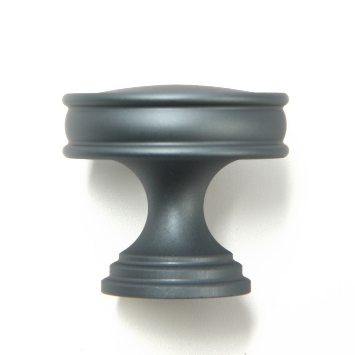 Ручка-кнопка CAPPIO PK324, d=30 мм, цвет графит, 8 шт.