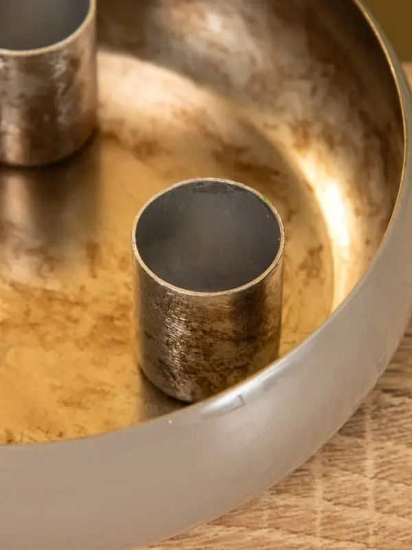 Подсвечник на 3 свечи на магнитах &laquo;Ковентри&raquo;, 13&times;13&times;4 см