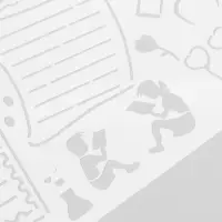 Трафарет "Литературное свидание" со строчками 17.4х26 см