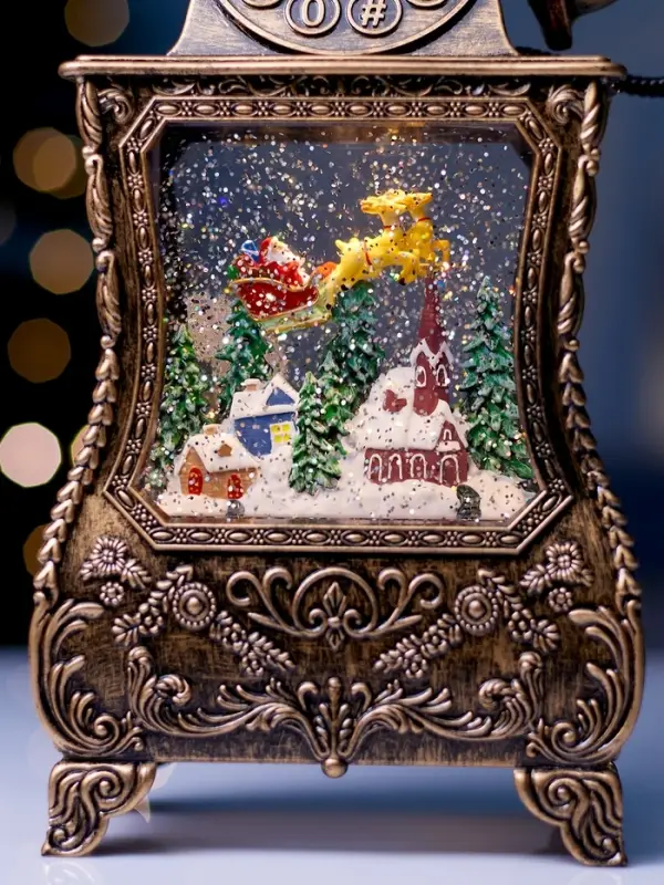 Фигура светодиодная "Телефон" 34х16х9 см, 3хААА (не в компл.), музыка, USB, Т/БЕЛЫЙ