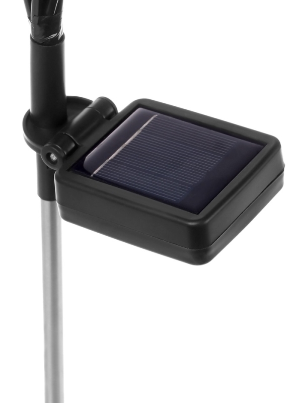 Светильник на солнечной батарее "Шарики", 68 см, 10 LED, 300 m/ah, Т/БЕЛЫЙ