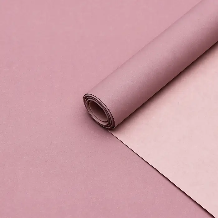 Бумага упаковочная крафт, ванильный-капучино 0,68 х 10 м