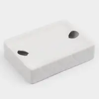 Набор для ванной "Лепесток", 3 предмета (дозатор для мыла, стакан, мыльница), цвет белый