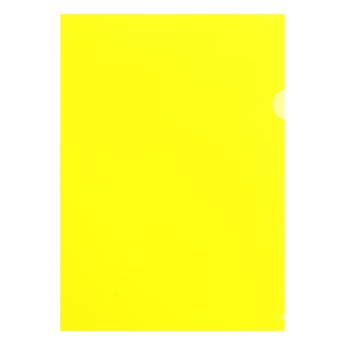 Набор папок-уголков А4, 180 мкм, Calligrata Стандарт, полупрозрачные, 4 штуки, микс