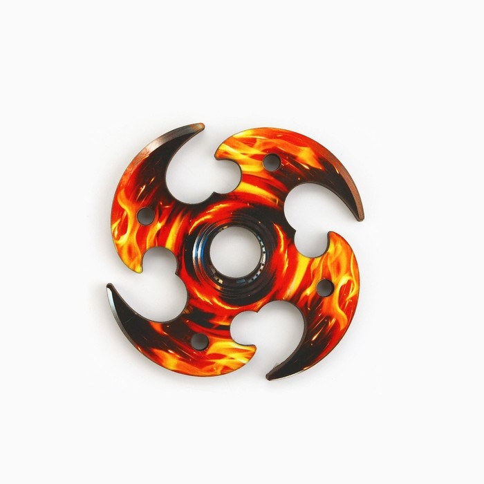 Деревянное оружие, детское сувенирное &laquo;Пламя&raquo;, нож сюрикен, 8 см