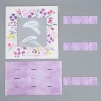 Коробка для конфет, кондитерская упаковка, 16 ячеек &laquo;От всего сердца&raquo;, 18.9 х 18.9 х 3.8 см