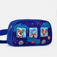 Сумка поясная детская для девочки &laquo;Собачки&raquo; 20х11х4см