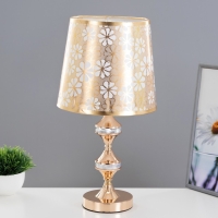 Лампа настольная 58077/1 E27 40Вт золото 25х25х42см RISALUX