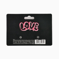 Серьги с гравировкой &laquo;Можно вообще все&raquo;, 2,4 х 7 см, 18+