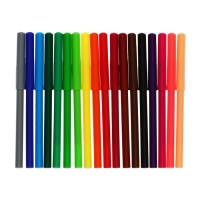 Фломастеры 18 цветов классические Каляка-Маляка, круглый корпус, картонная упаковка, 3+