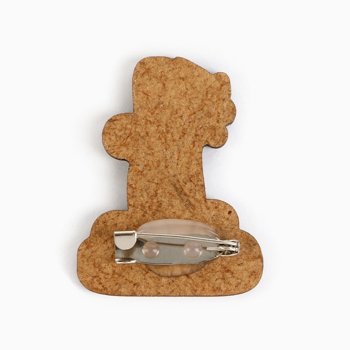 Значок новогодний &laquo;Новый год: настроение ТОП&raquo; 2,8 х 4см