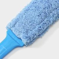 Щётка для уборки Доляна, гибкая, 7&times;37,5 см, цвет голубой