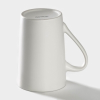 Кружка фарфоровая Доляна &laquo;Романтика медведей&raquo;, 380 мл, цвет белый