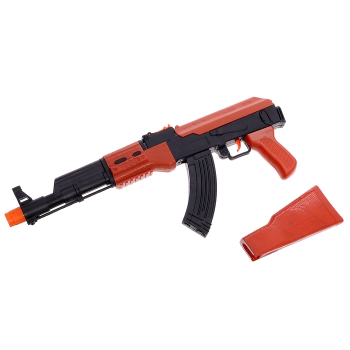 Автомат &laquo;АК-47&raquo;, стреляет присосками и шариками