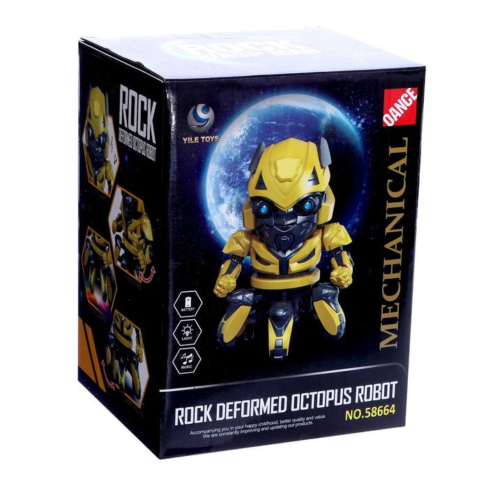 Робот &laquo;Паук&raquo;, световые и звуковые эффекты, работает от батареек