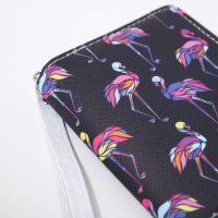 Кошелёк детский на молнии &laquo;Выбражулька&raquo;, цвет чёрный