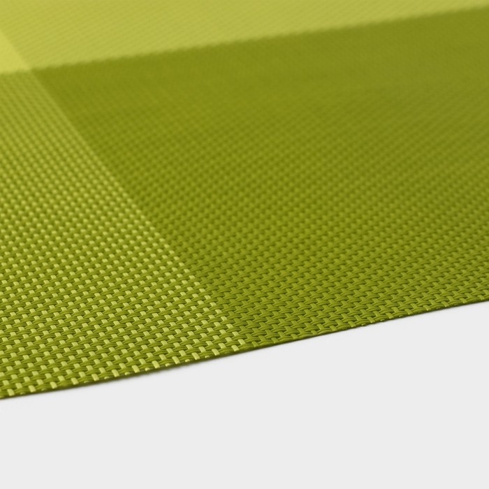 Салфетка сервировочная на стол &laquo;Настроение&raquo;, 45&times;30 см, цвет зелёный