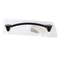 Ручка-скоба PC174BL, м/о 128 мм, цвет чёрный, 4 шт