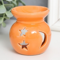 Аромалампа для эфирных масел &laquo;Луна и звёзды&raquo;, 6.5&times;6.5&times;7 см, МИКС