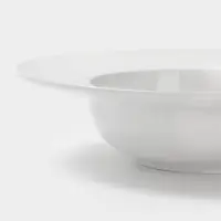 Тарелка для пасты Hanna Kn&ouml;vell, d=30 см, фарфор, белая