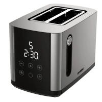 Тостер HYT-2302 800Вт черный-серебристый